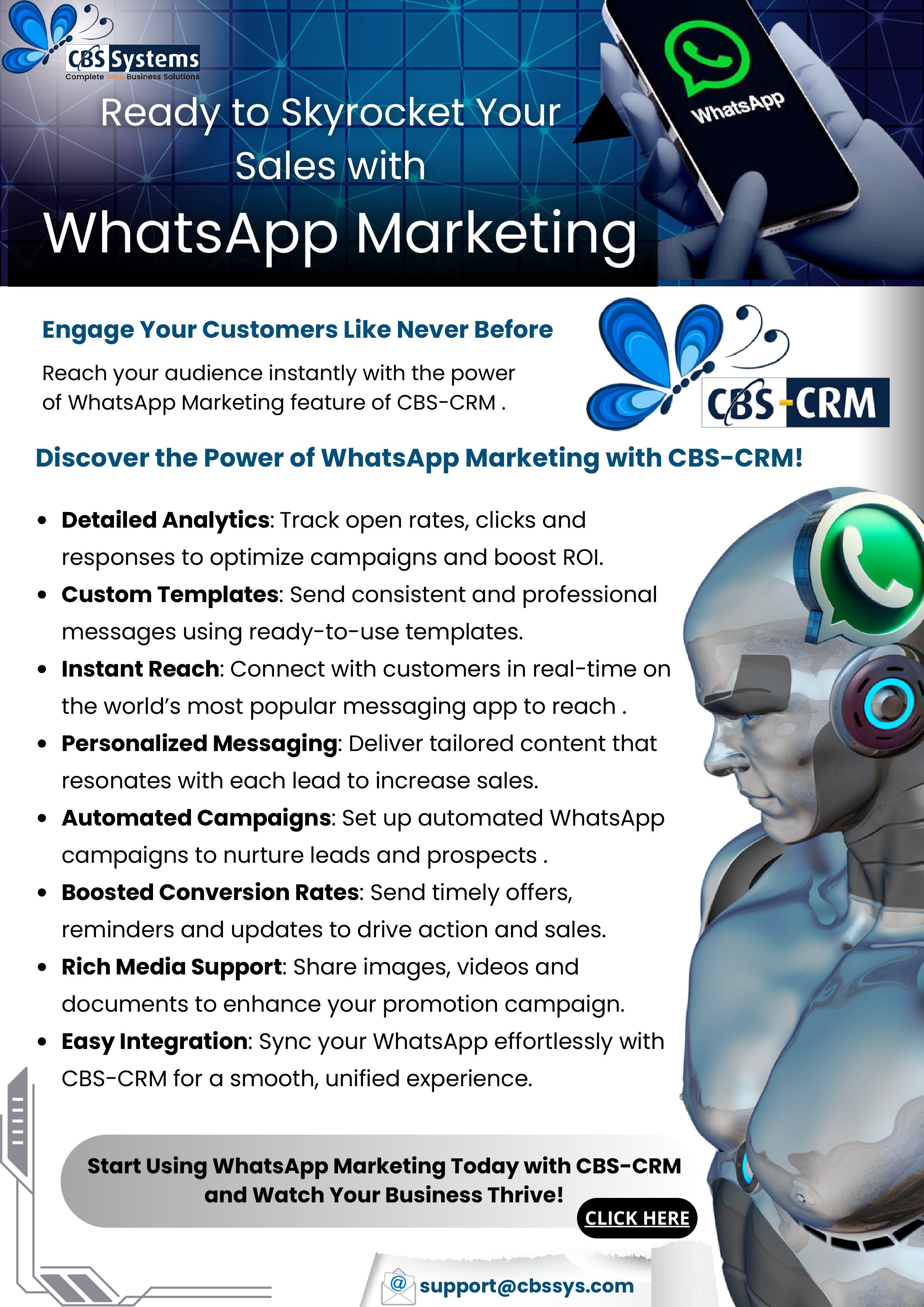 CBS-CRM WhatsApp Marketing